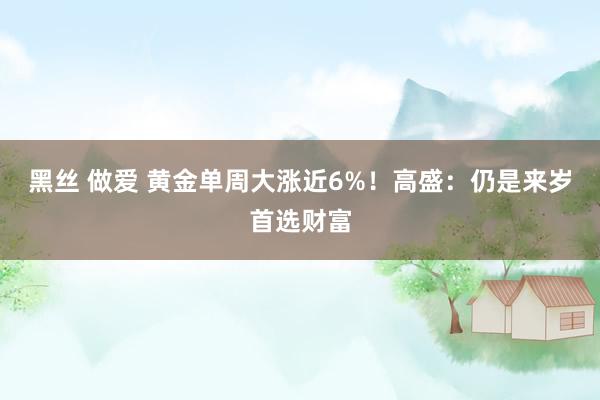黑丝 做爱 黄金单周大涨近6%！高盛：仍是来岁首选财富